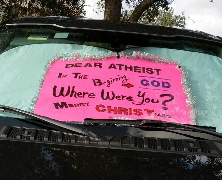 Redneck style Christian