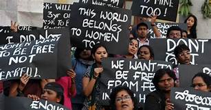 women fight to be free