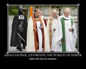 The farce is with them